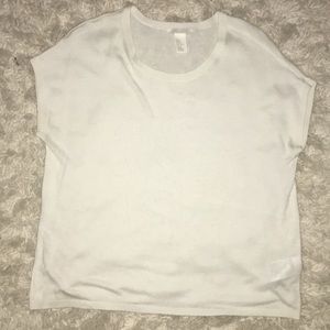 White H&M Blouse.